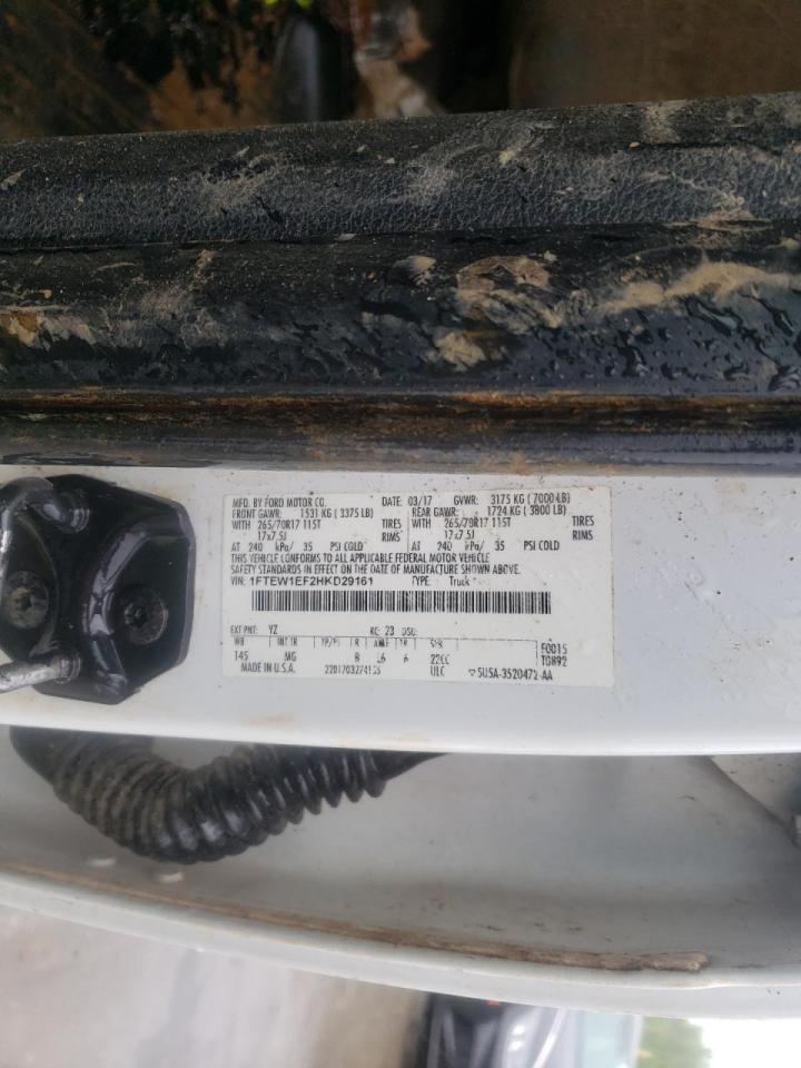 Photo 10 from auction – 2017 FORD F150 SUPER with VIN 1FTEW1EF2HKD29161