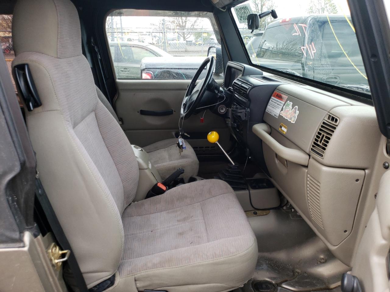 Photo 5 from auction – 2004 JEEP WRANGLER X with VIN 1J4FA39S04P762698