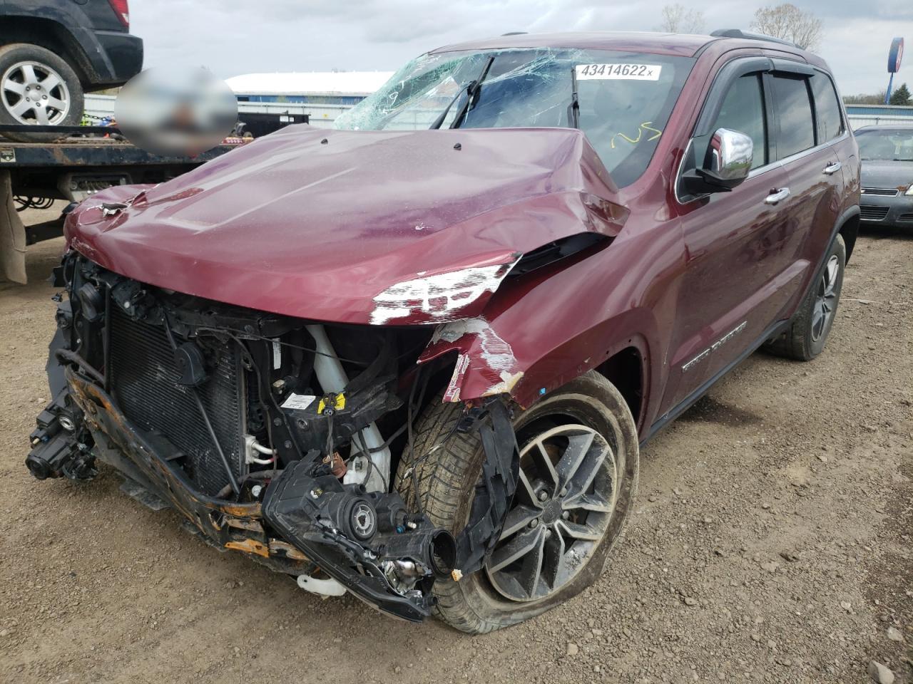 Photo 2 from auction – 2019 JEEP GRAND CHER with VIN 1C4RJFBG6KC666377