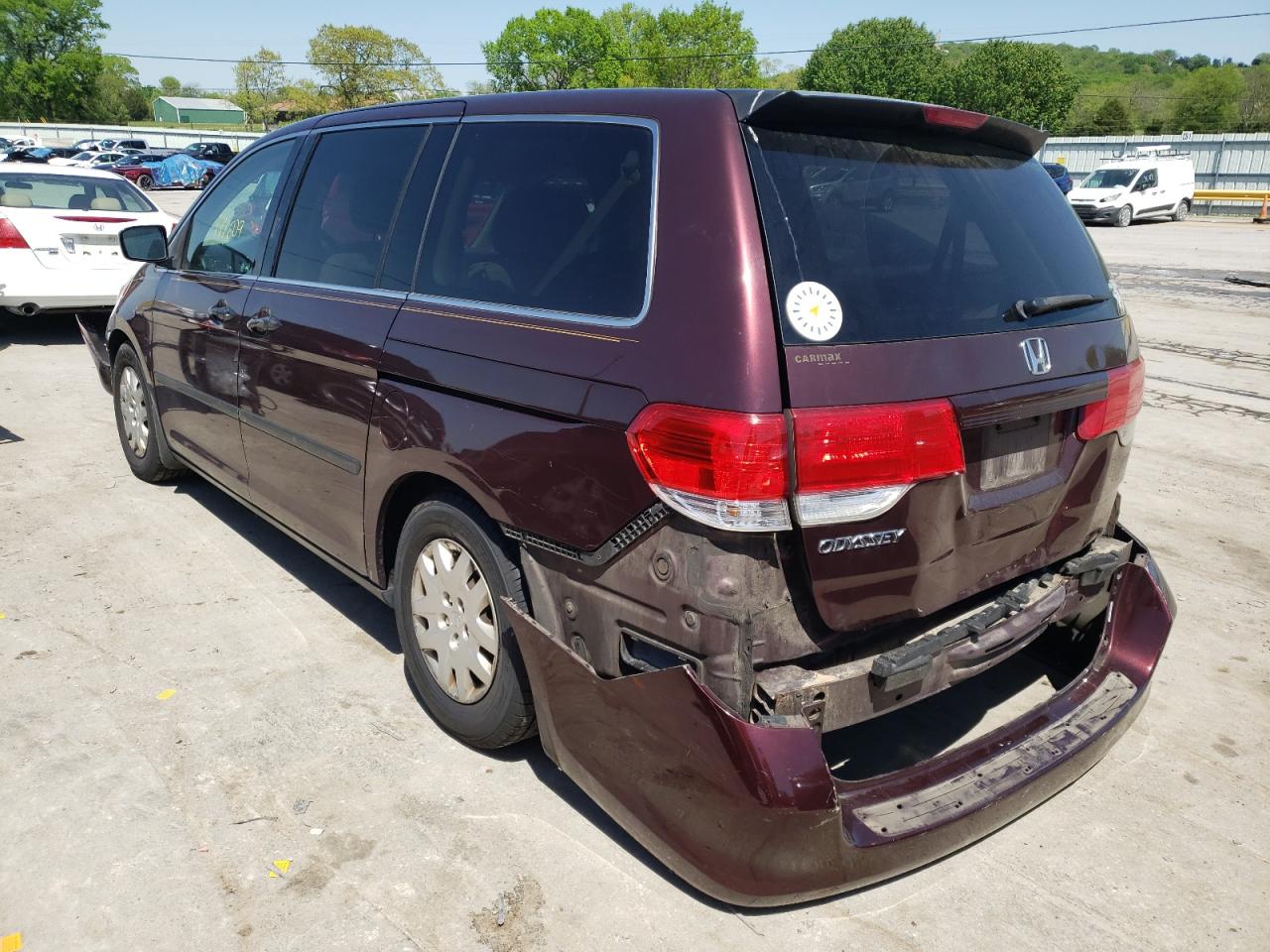 Photo 3 from auction – 2010 HONDA ODYSSEY LX with VIN 5FNRL3H2XAB073014