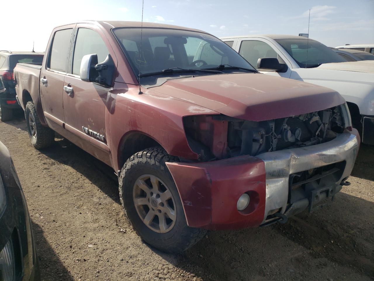 NISSAN TITAN XE 2005 with VIN 1N6AA07B45N525840 - Photo from auction