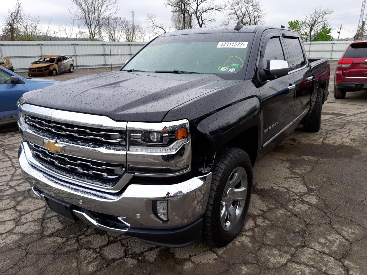 Photo 2 from auction – 2016 CHEVROLET SILVERADO with VIN 3GCUKSECXGG222254