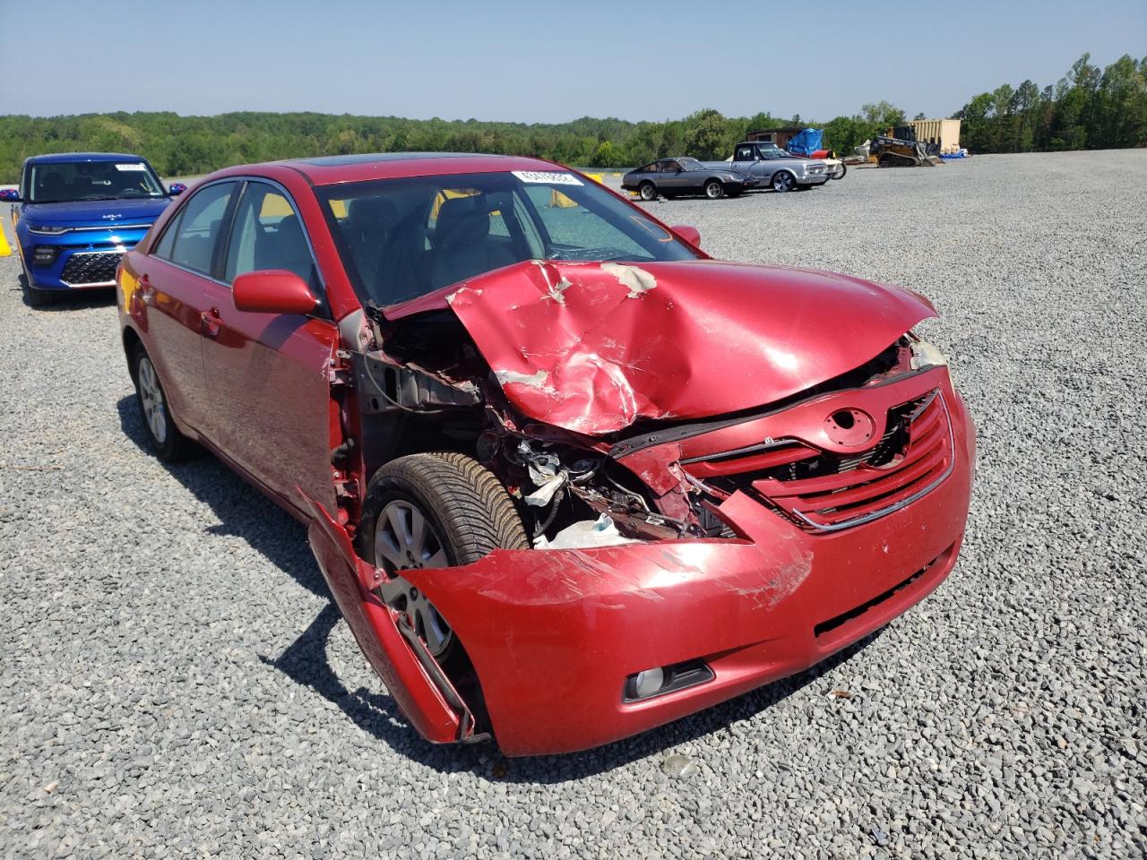 TOYOTA CAMRY CE 2007 with VIN 4T1BE46K47U140738 - Photo from auction