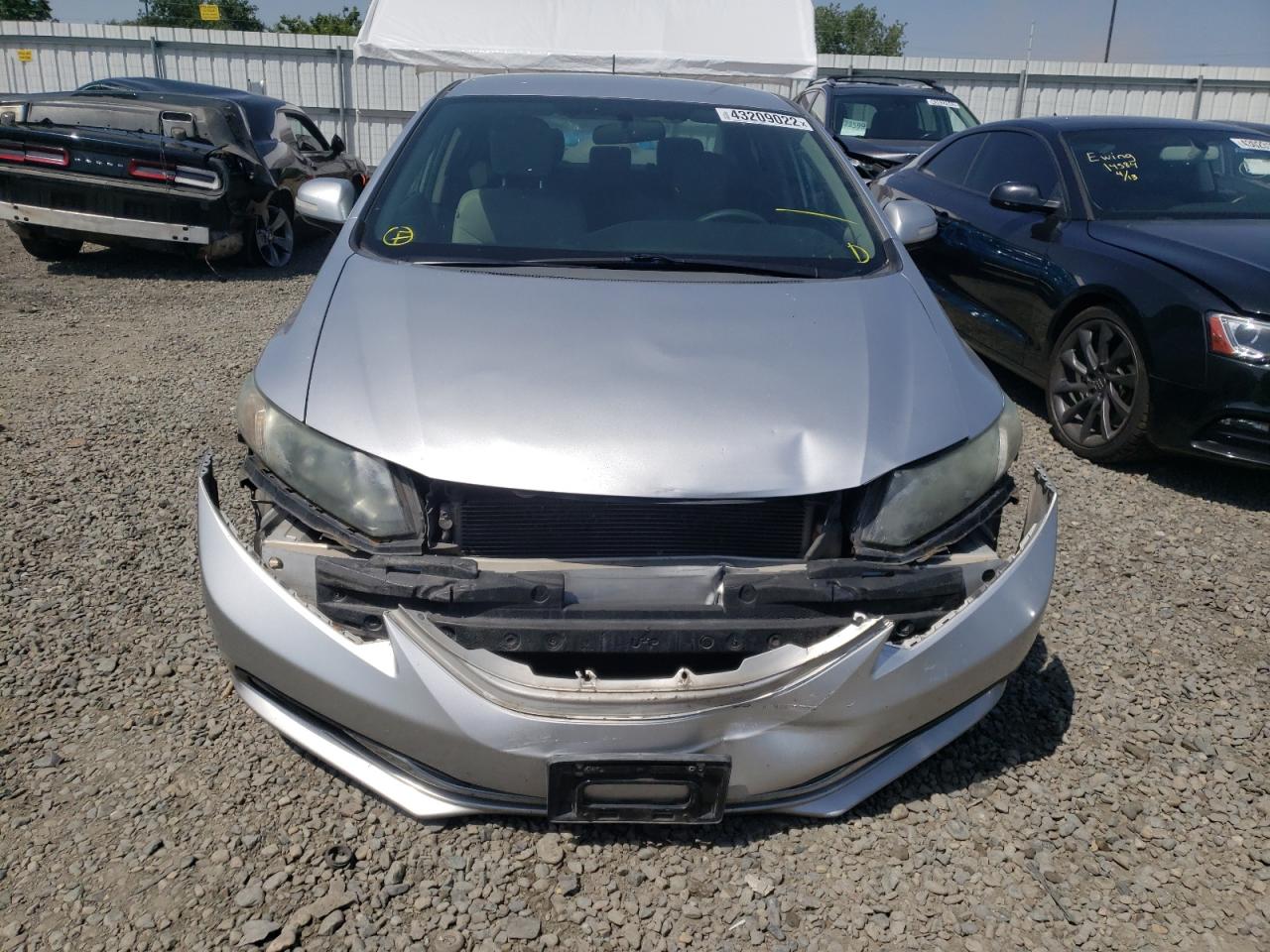 Photo 9 from auction – 2013 HONDA CIVIC HYBR with VIN 19XFB4F22DE200461