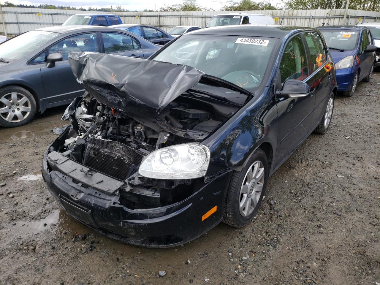 Photo 2 from auction – 2009 VOLKSWAGEN RABBIT with VIN WVWDB71K29W036707