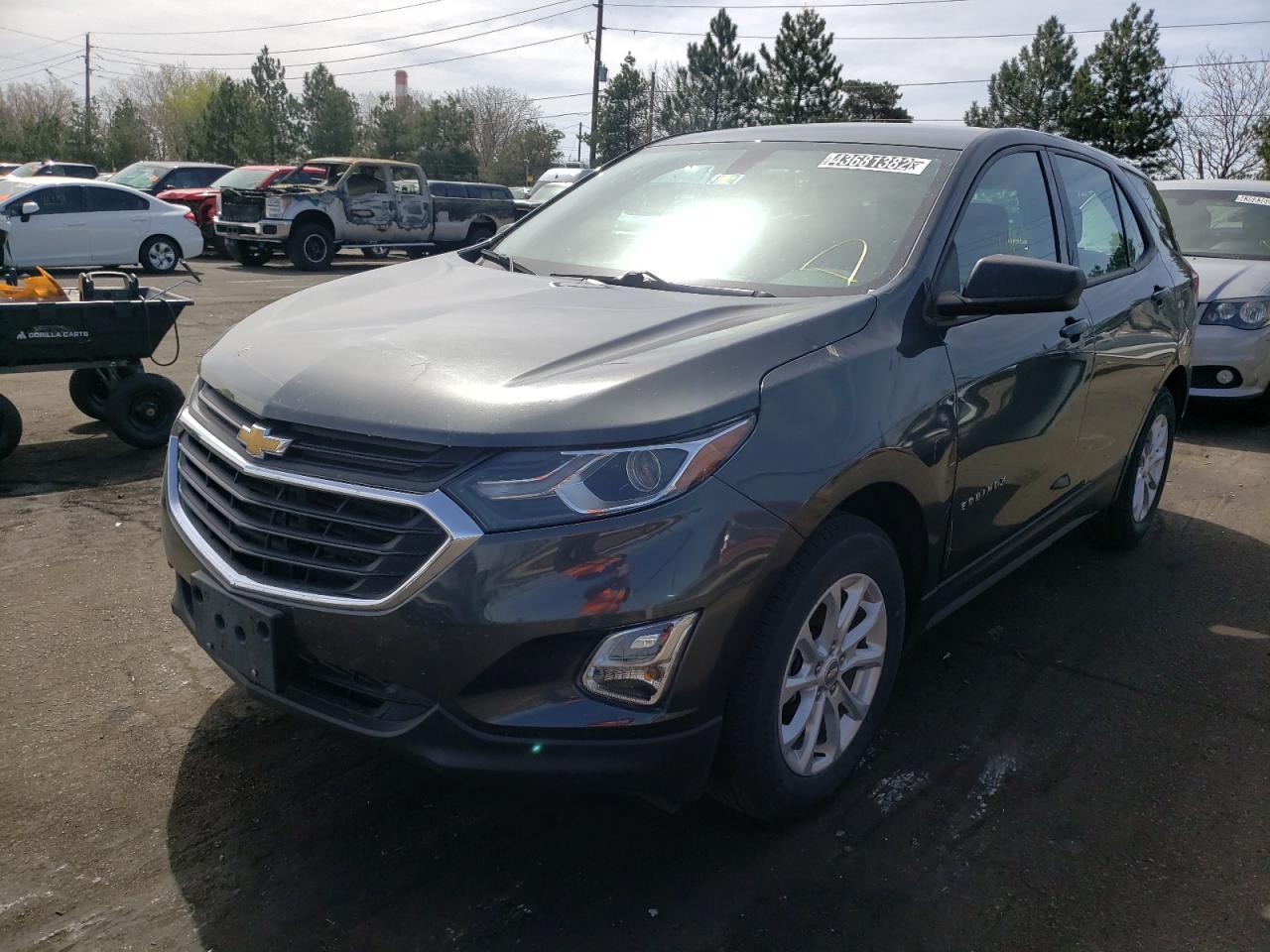 Photo 2 from auction – 2019 CHEVROLET EQUINOX LS with VIN 3GNAXSEV7KL230017