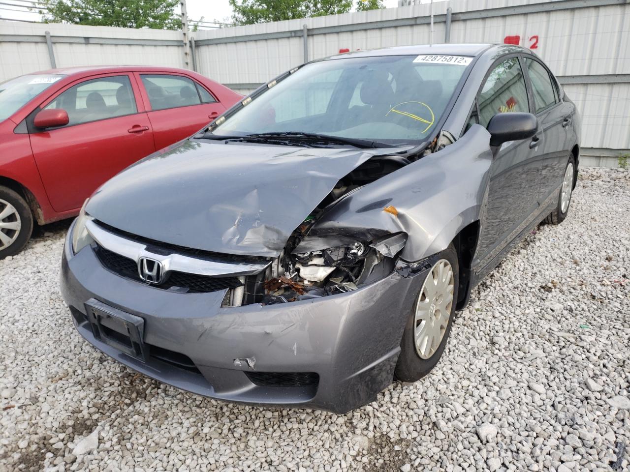 Photo 9 from auction – 2010 HONDA CIVIC VP with VIN 19XFA1F33AE044713