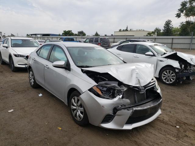 TOYOTA COROLLA L 2015 with VIN 2T1BURHE3FC329498 - Photo from auction