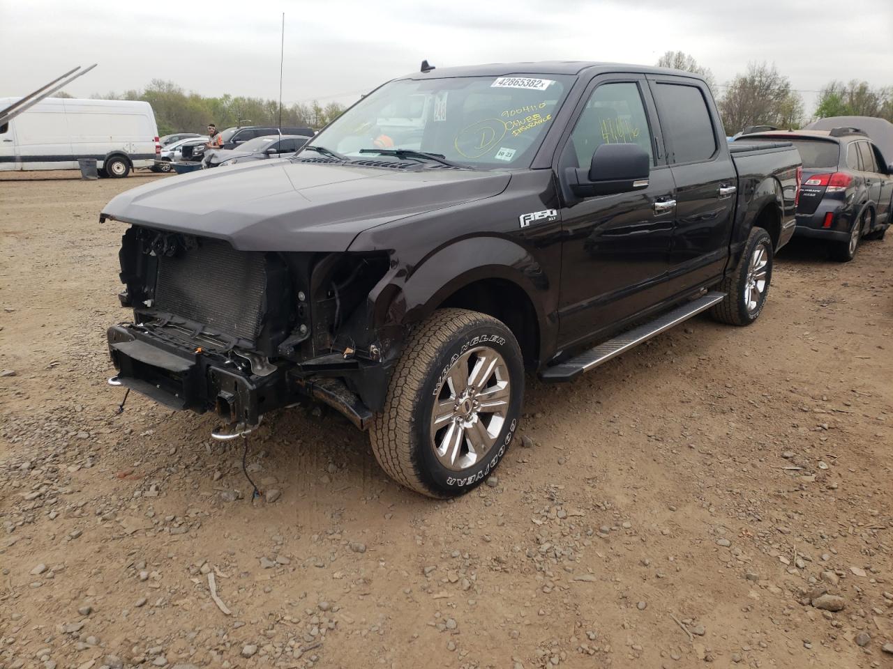 Photo 2 from auction – 2018 FORD F150 SUPER with VIN 1FTEW1EG7JFB54218