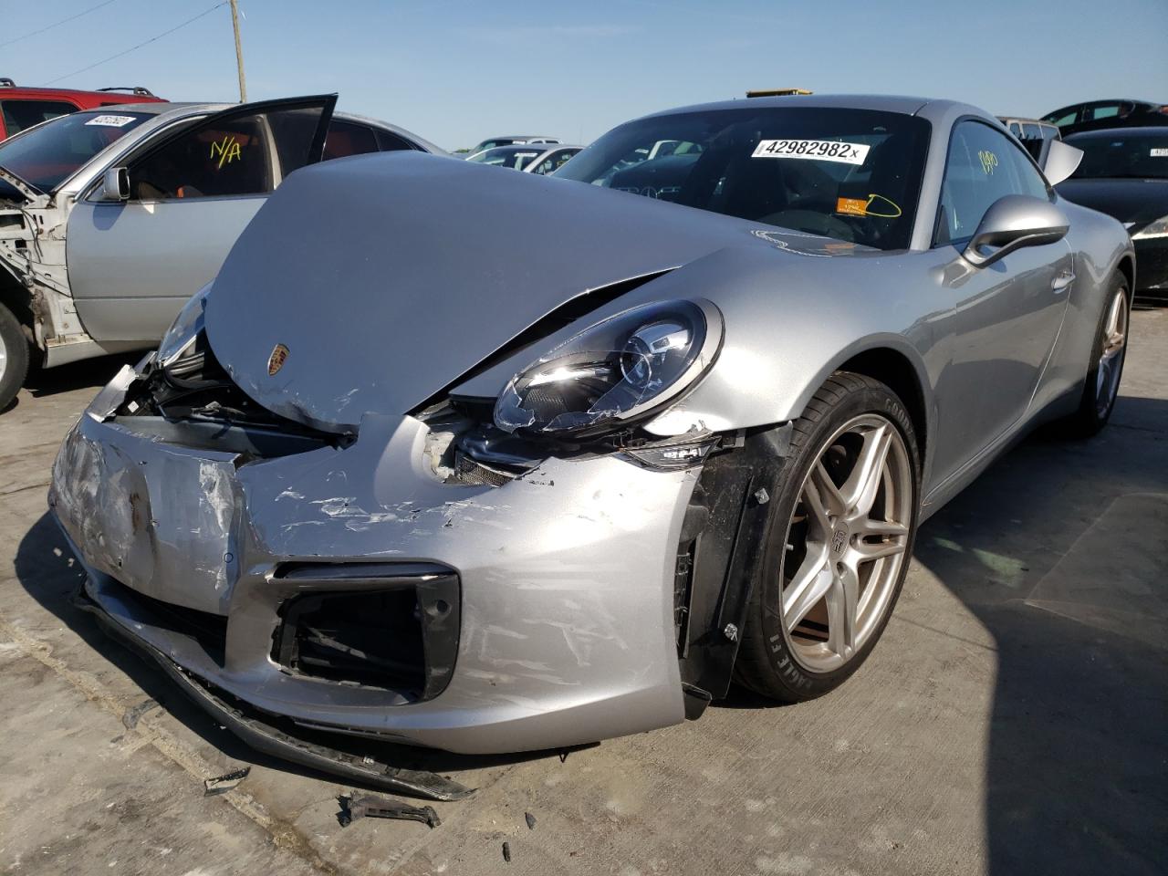 Photo 2 from auction – 2019 PORSCHE 911 CARRER with VIN WP0AA2A96KS104185
