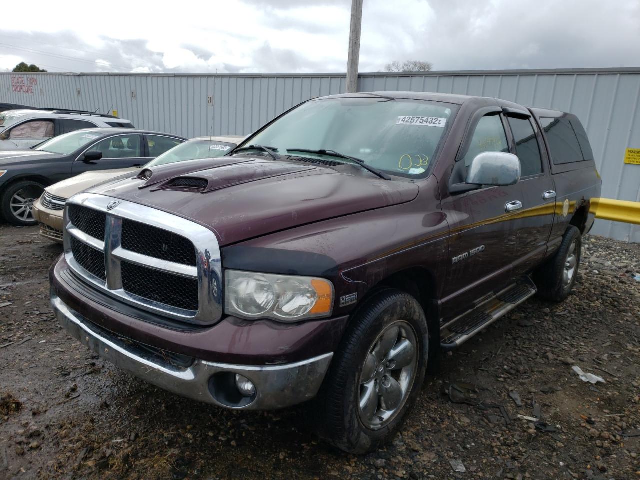 Photo 14 from auction – 2005 DODGE RAM 1500 S with VIN 1D7HU18D65S340310