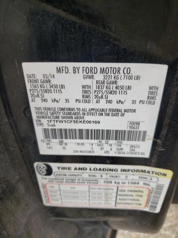 Photo 10 from auction – 2014 FORD F150 SUPER with VIN 1FTFW1CF5EKE06169
