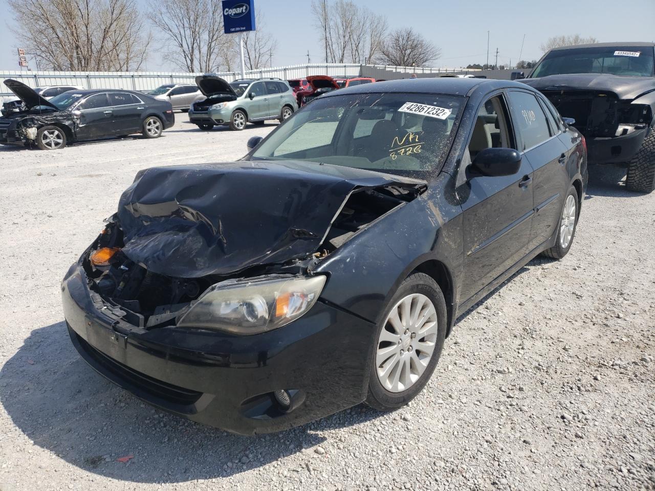 Photo 2 from auction – 2008 SUBARU IMPREZA 2. with VIN JF1GE61688H508726