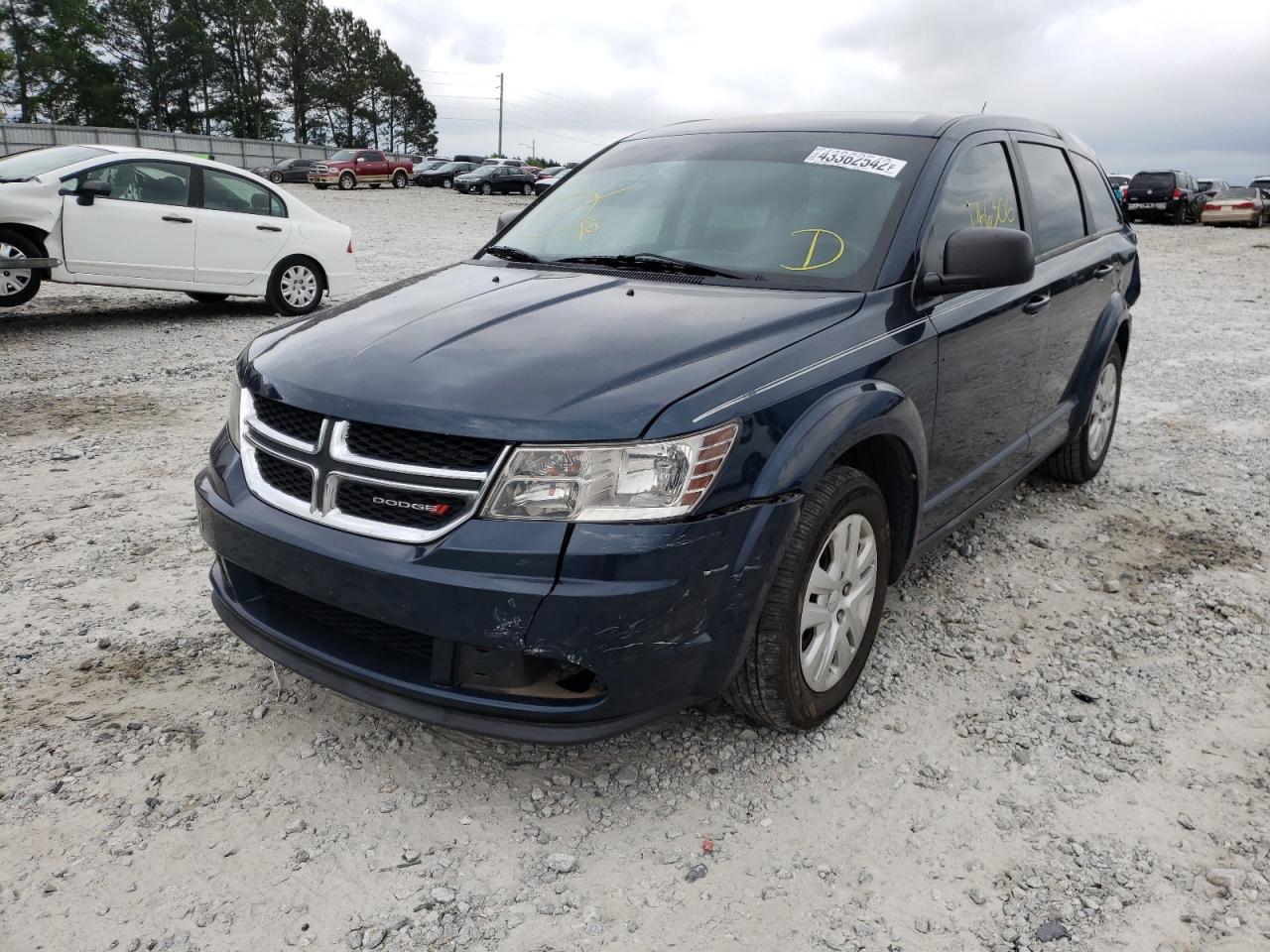 Photo 2 from auction – 2014 DODGE JOURNEY SE with VIN 3C4PDCAB0ET150446