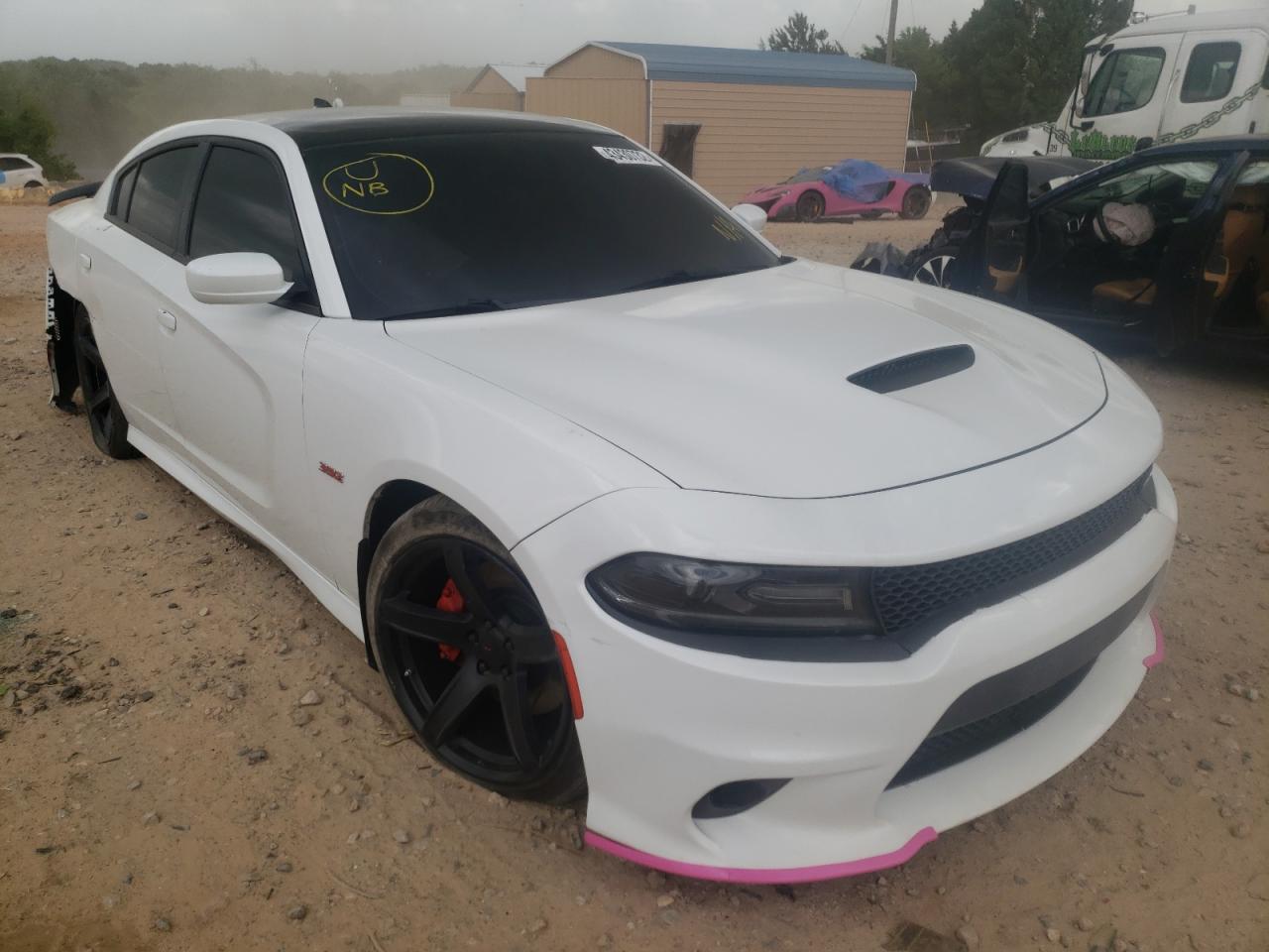 DODGE CHARGER R/ 2017 with VIN 2C3CDXGJ2HH637105 - Photo from auction