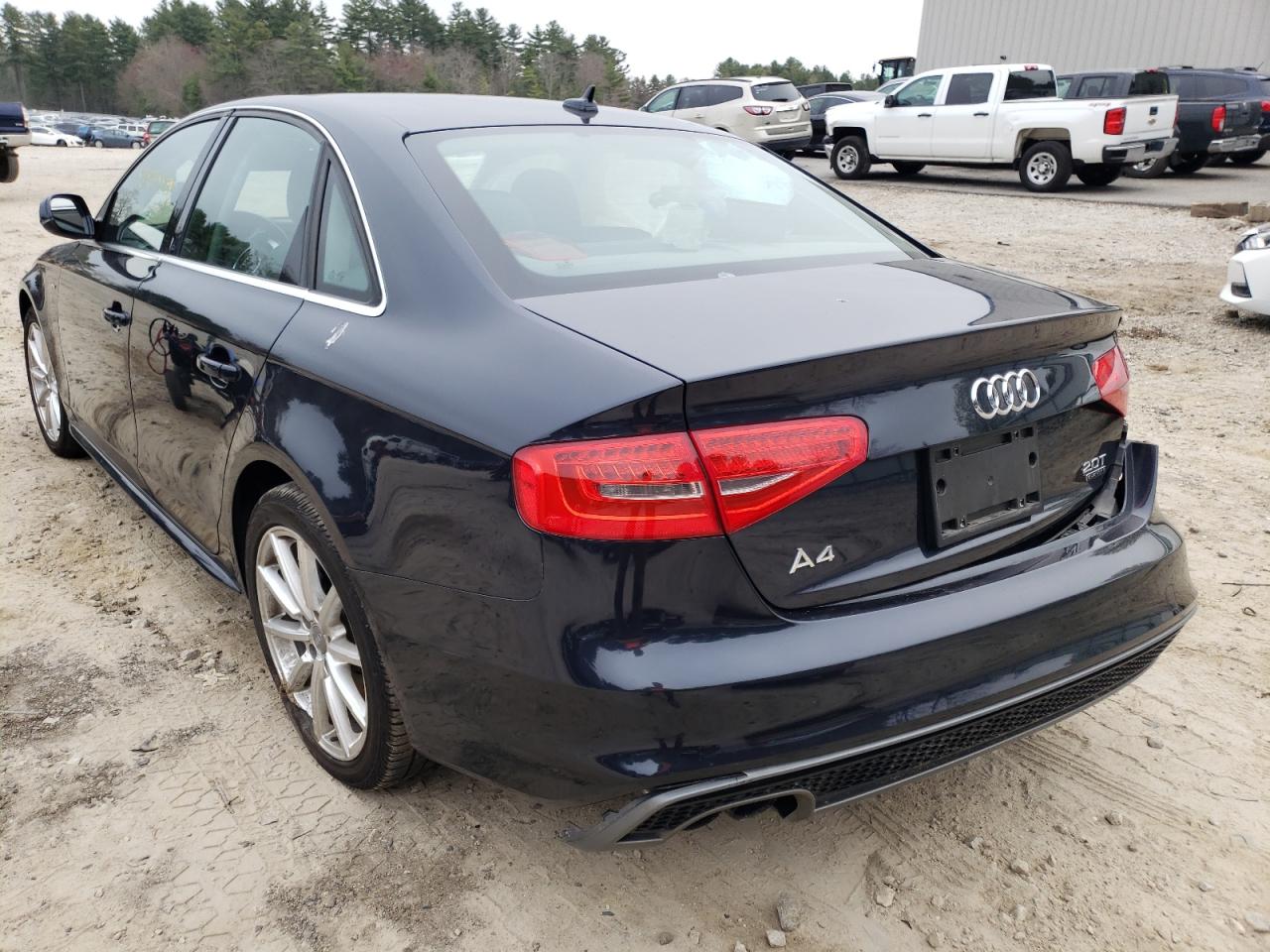 Photo 3 from auction – 2015 AUDI A4 PREMIUM with VIN WAUBFAFL0FN034690