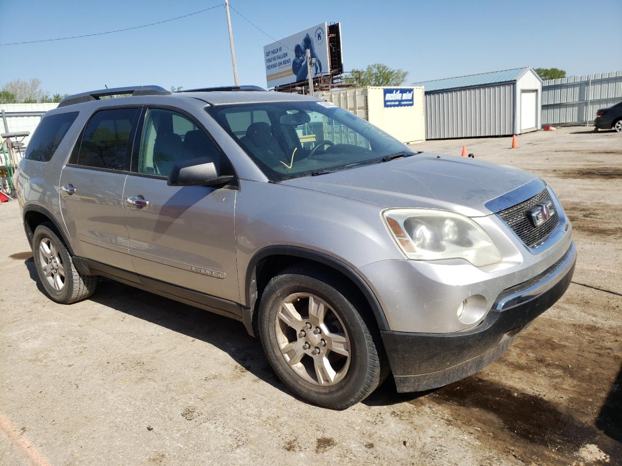GMC ACADIA SLE 2008 with VIN 1GKER13778J156380 - Photo from auction