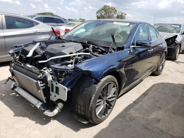 Photo 2 from auction – 2019 GENESIS G70 ELITE with VIN KMTG34LA2KU014383