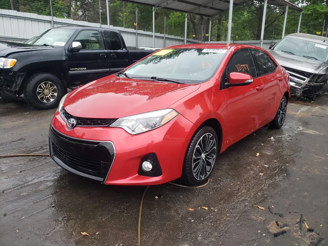 Photo 2 from auction – 2015 TOYOTA COROLLA L with VIN 5YFBURHE8FP298488