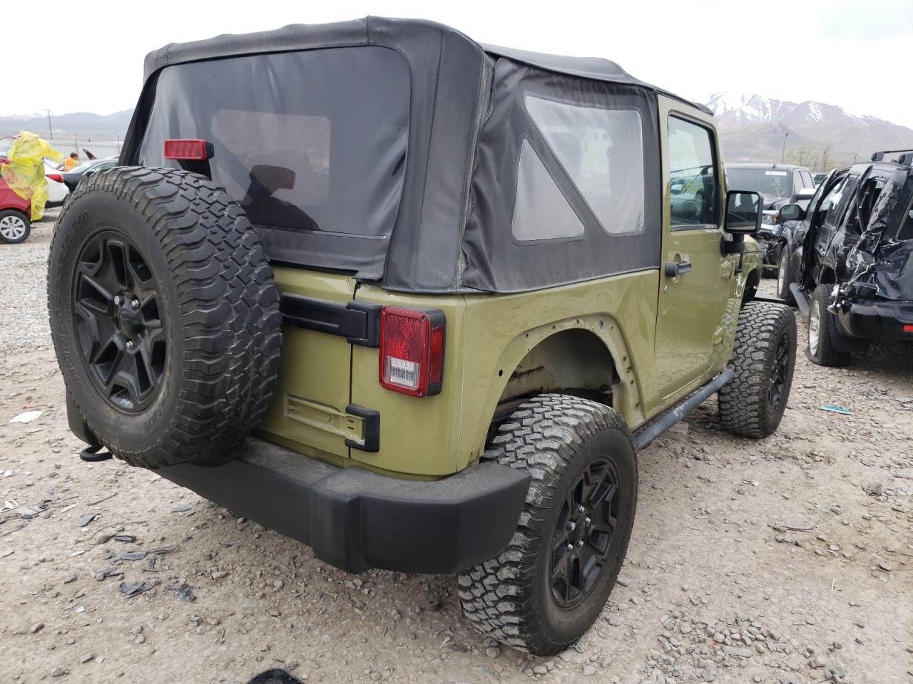 Photo 4 from auction – 2013 JEEP WRANGLER S with VIN 1C4AJWAG4DL560639