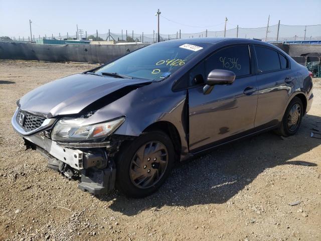 Photo 2 from auction – 2015 HONDA CIVIC LX with VIN 19XFB2F58FE235233