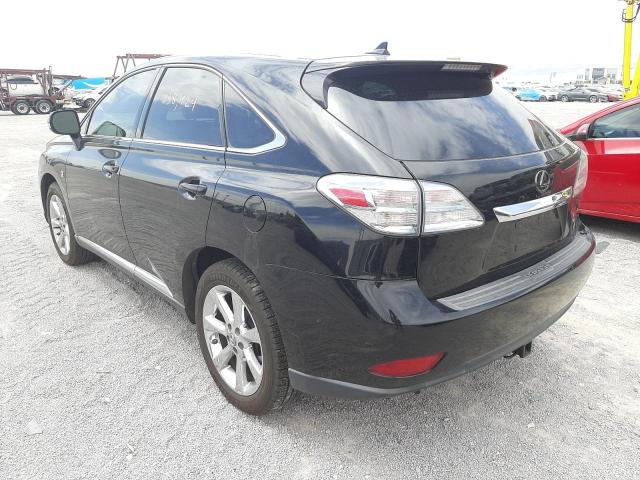 Photo 3 from auction – 2011 LEXUS RX 350 with VIN 2T2ZK1BA4BC049719