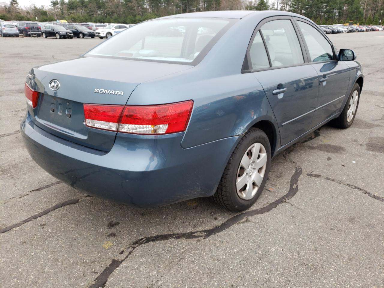 Photo 4 from auction – 2006 HYUNDAI SONATA GL with VIN KMHET46C86A105499