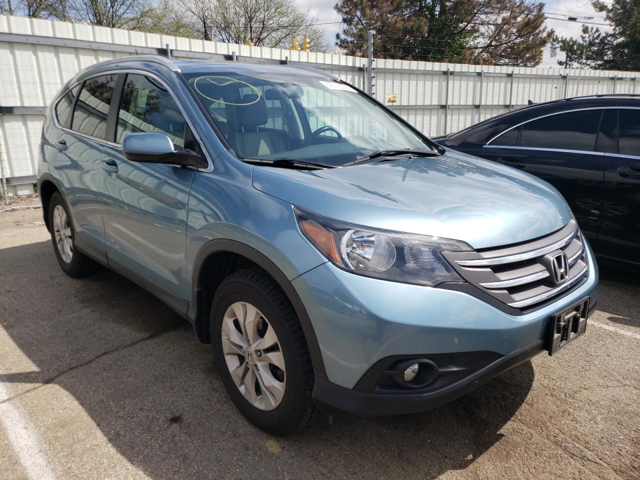 HONDA CR-V EXL 2014 with VIN 2HKRM4H71EH618118 - Photo from auction
