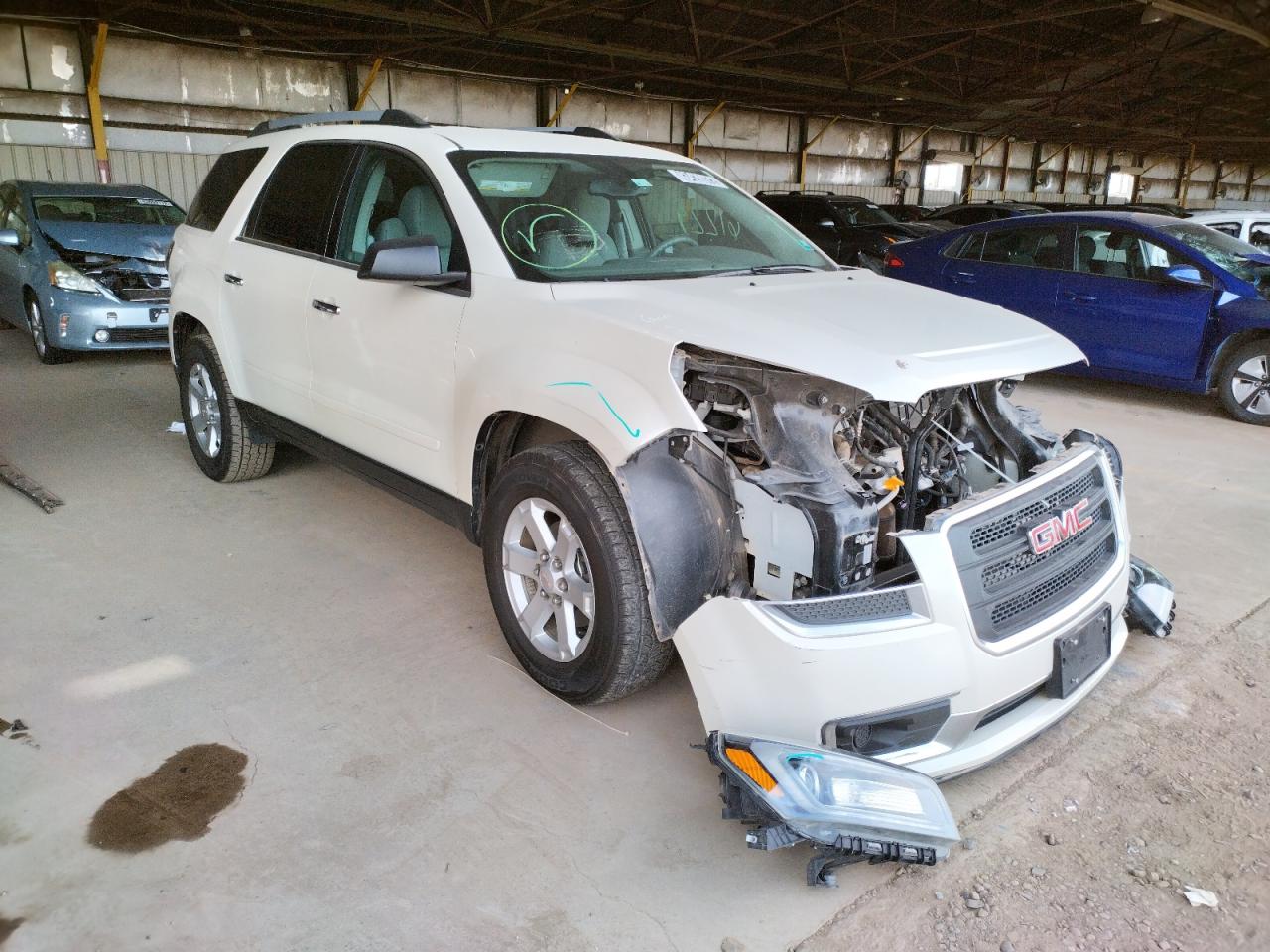 GMC ACADIA SLE 2015 with VIN 1GKKRPKDXFJ198097 - Photo from auction