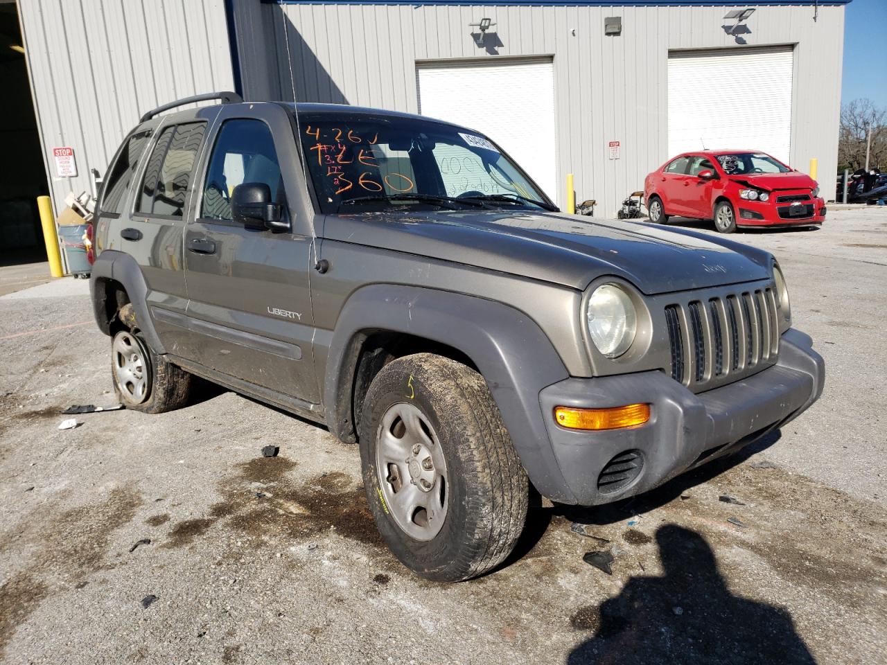 Photo 1 from auction – 2004 JEEP LIBERTY SP with VIN 1J4GL48K64W249693