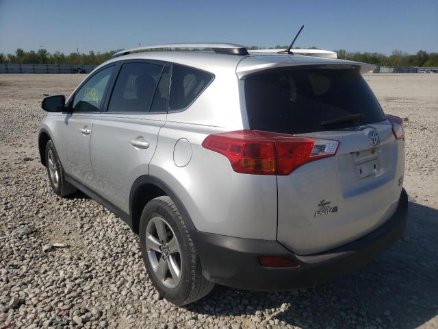 Photo 3 from auction – 2015 TOYOTA RAV4 XLE with VIN 2T3RFREV2FW332623