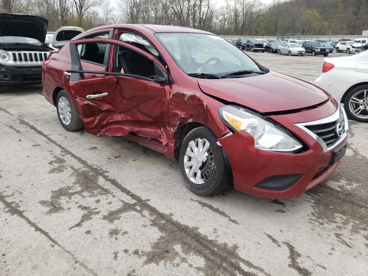 Photo 9 from auction – 2019 NISSAN VERSA S with VIN 3N1CN7AP6KL871903