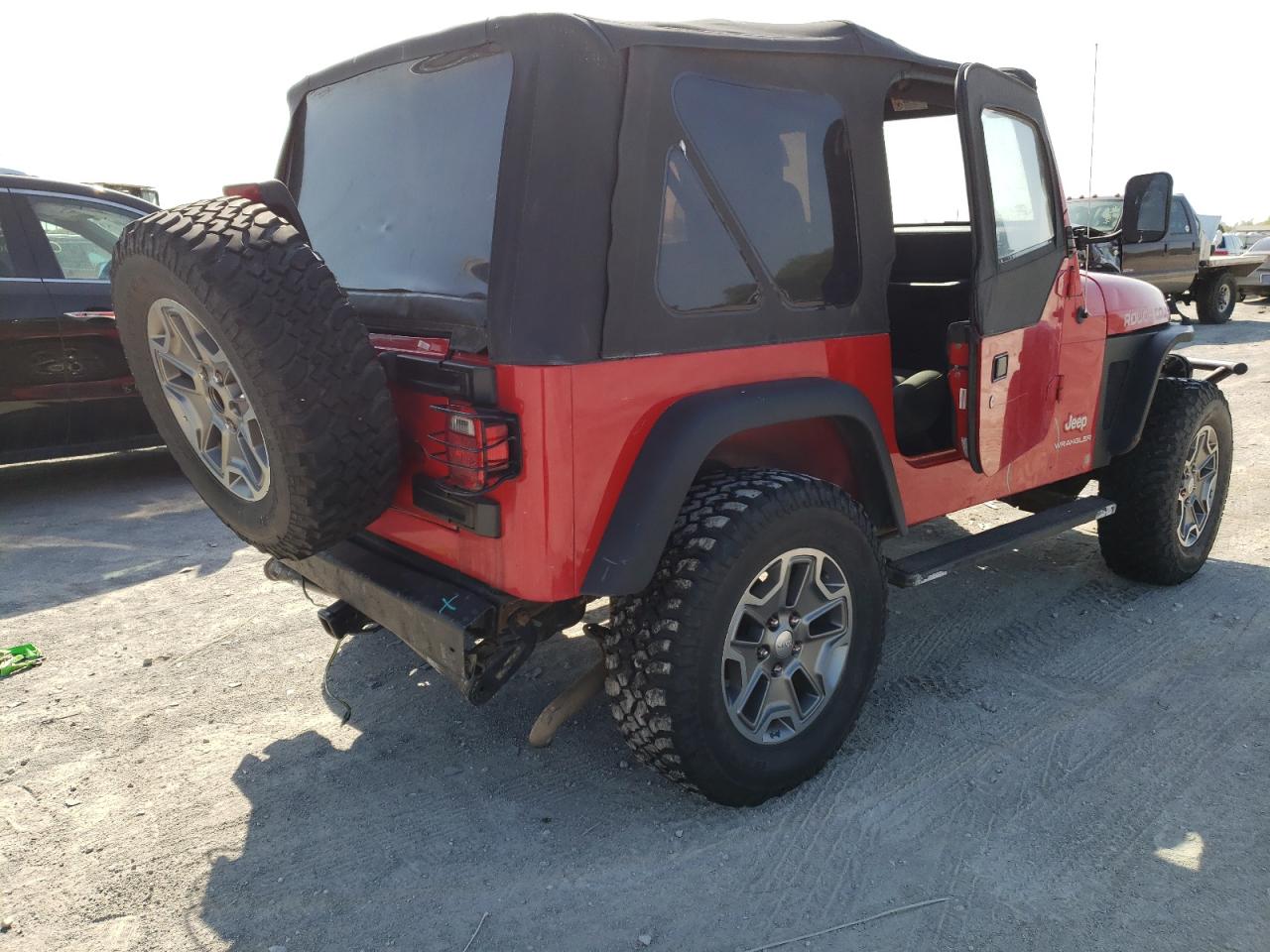 Photo 4 from auction – 2006 JEEP WRANGLER X with VIN 1J4FA39S36P734218