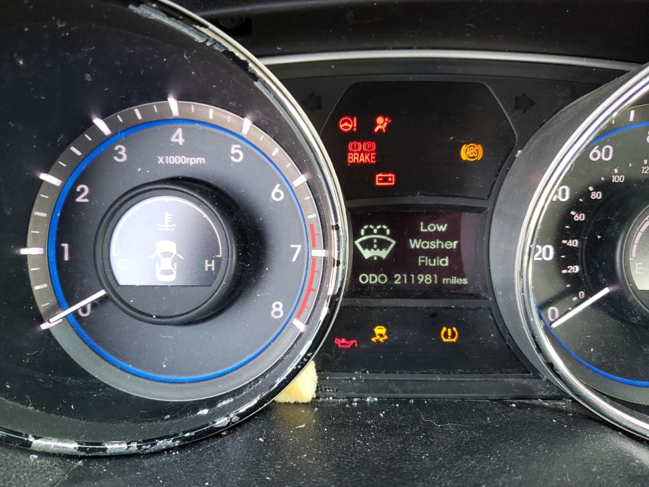 Photo 8 from auction – 2014 HYUNDAI SONATA GLS with VIN 5NPEB4AC8EH833734