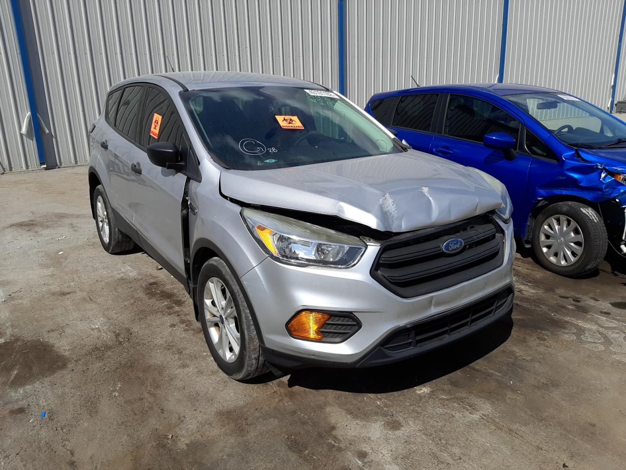 FORD ESCAPE S 2017 with VIN 1FMCU0F78HUC60605 - Photo from auction