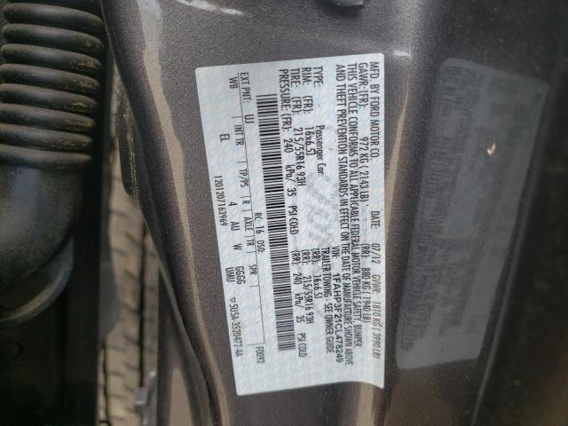Photo 10 from auction – 2012 FORD FOCUS SE with VIN 1FAHP3F21CL478249
