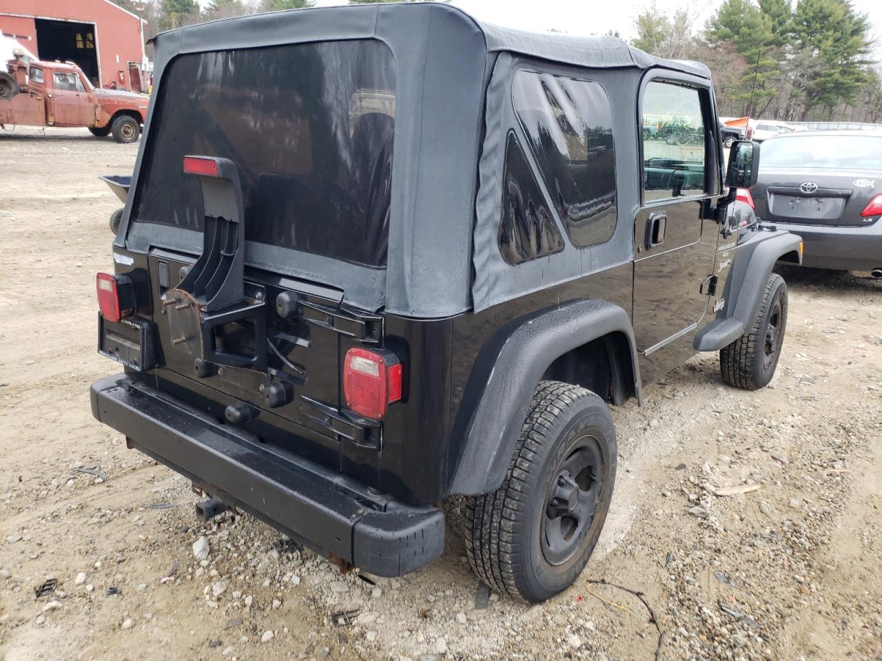 Photo 4 from auction – 2001 JEEP WRANGLER with VIN 1J4FA49S31P312349