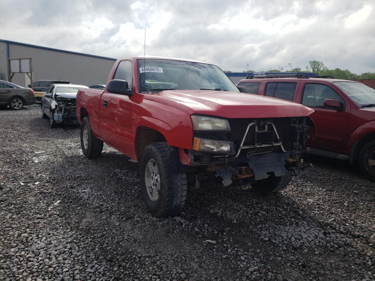 CHEVROLET SILVERADO 2006 with VIN 3GCEK14V66G193612 - Photo from auction