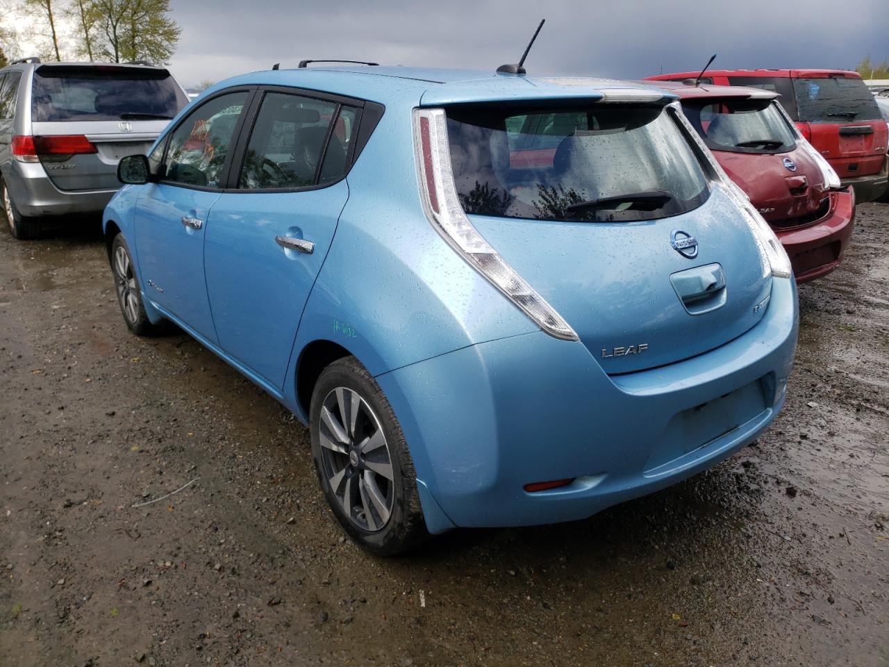 Photo 3 from auction – 2015 NISSAN LEAF S with VIN 1N4AZ0CP7FC330203