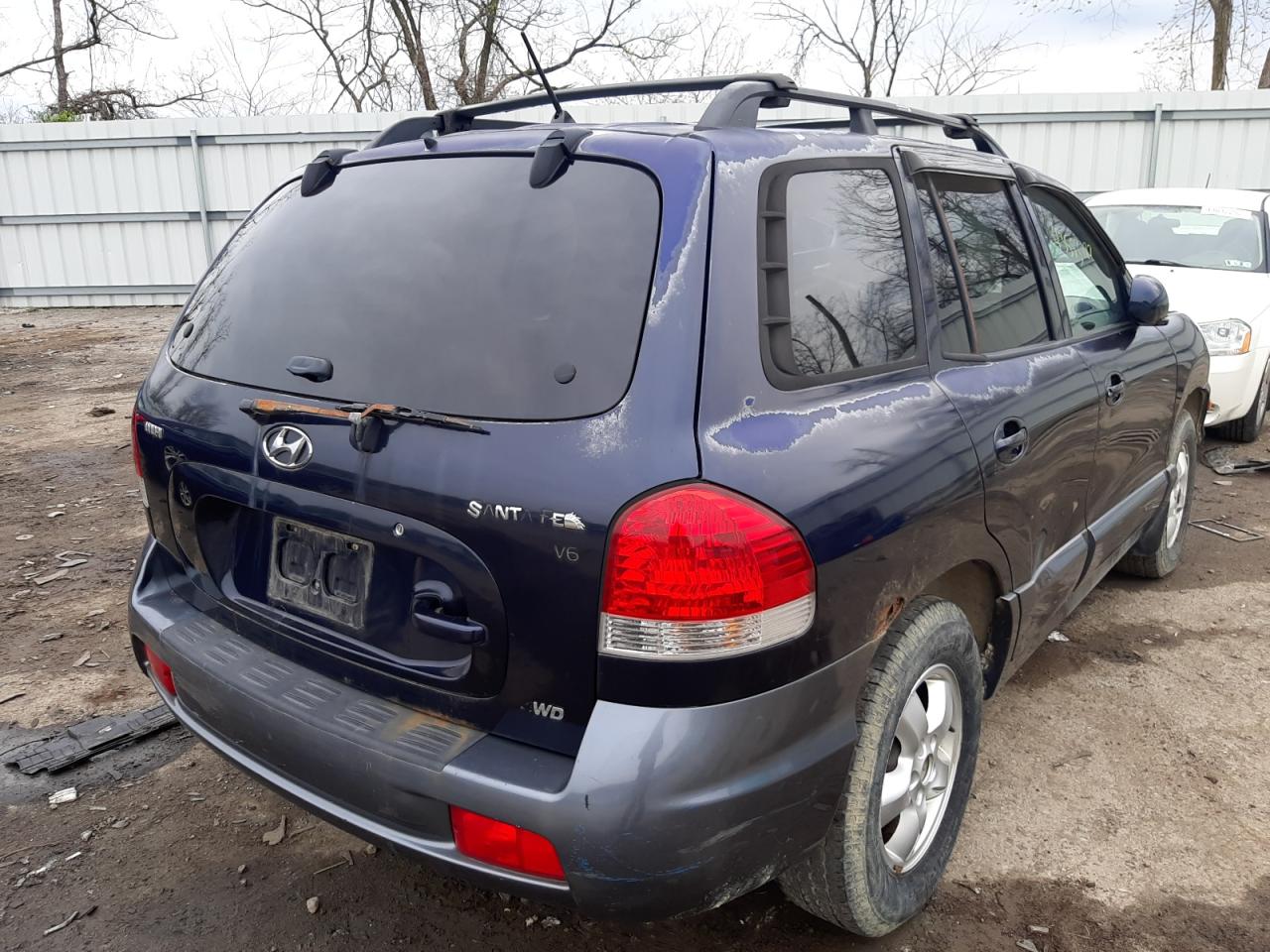Photo 4 from auction – 2005 HYUNDAI SANTA FE G with VIN KM8SC73D55U950504
