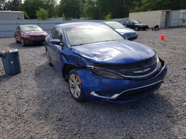 CHRYSLER 200 LIMITE 2015 with VIN 1C3CCCAB3FN751051 - Photo from auction