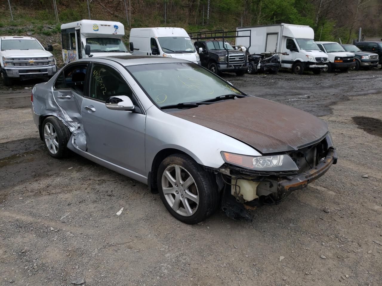 ACURA TSX 2004 with VIN JH4CL96964C015927 - Photo from auction
