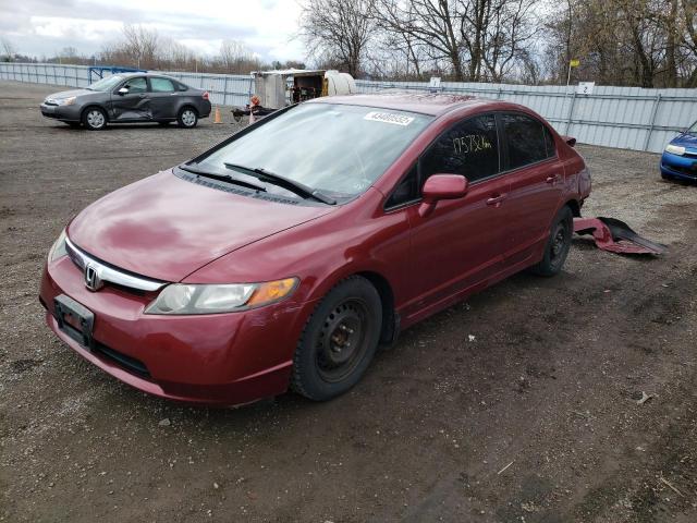Photo 2 from auction – 2007 HONDA CIVIC LX with VIN 2HGFA16577H022973