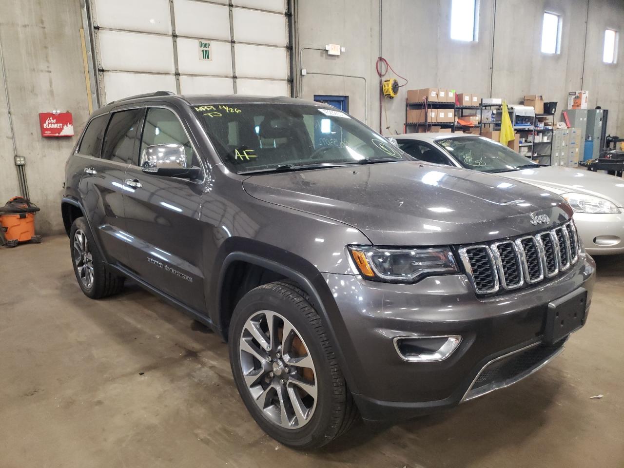 Photo 1 from auction – 2018 JEEP GRAND CHER with VIN 1C4RJFBG3JC417288