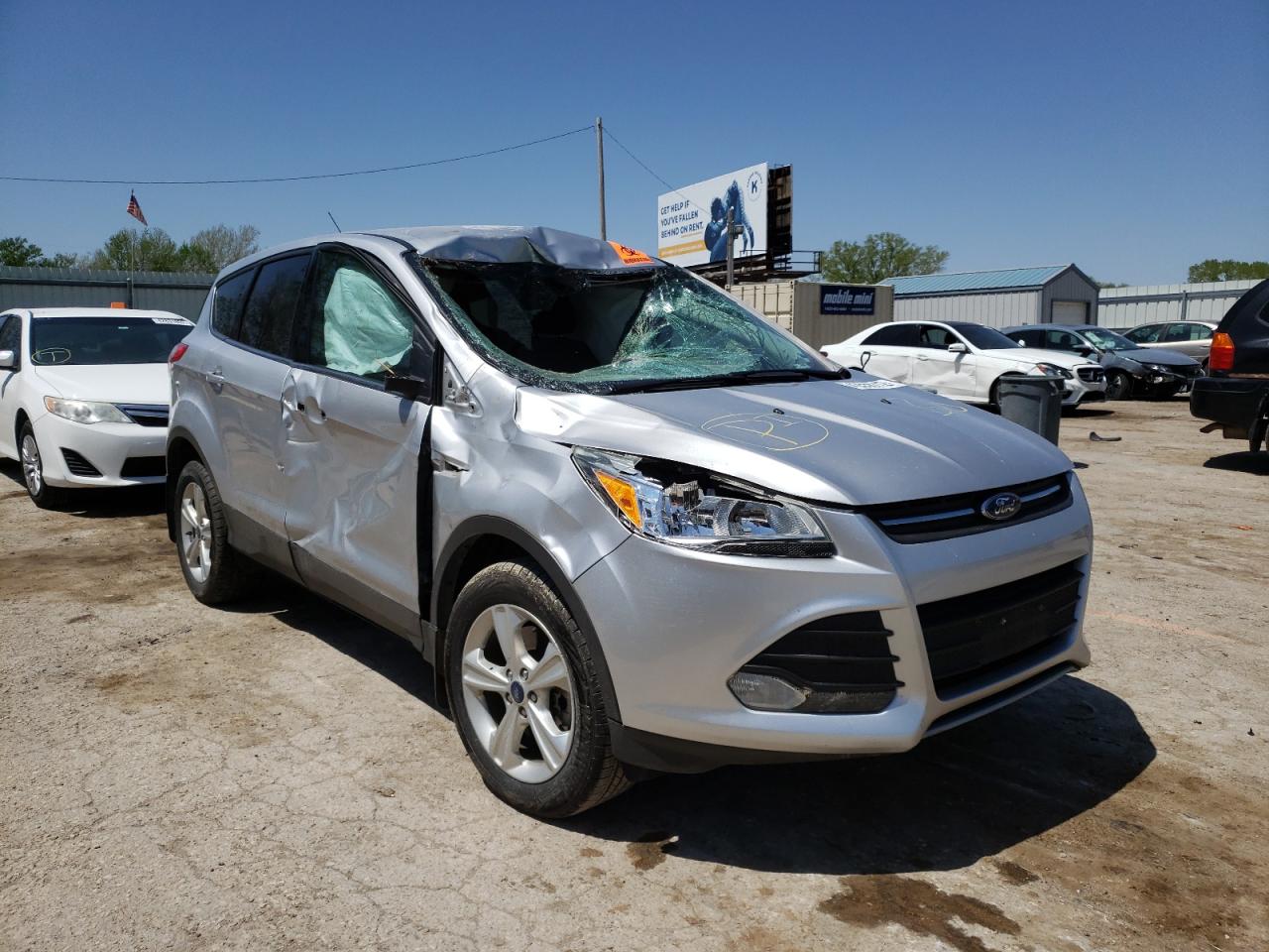 FORD ESCAPE SE 2014 with VIN 1FMCU9G97EUE39475 - Photo from auction