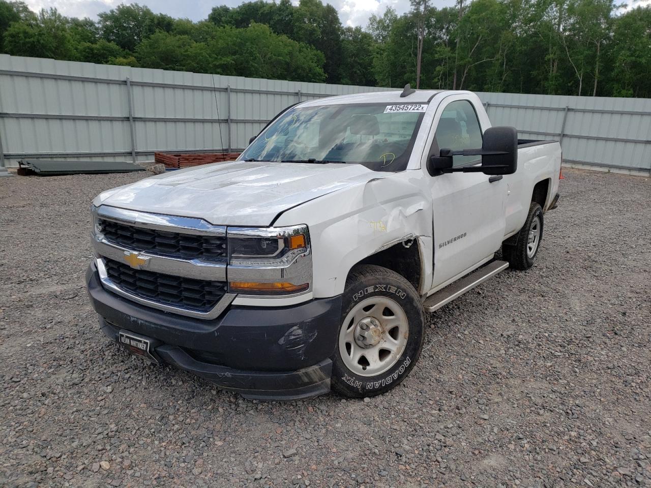 Photo 2 from auction – 2016 CHEVROLET SILVERADO with VIN 1GCNCNEC4GZ346894