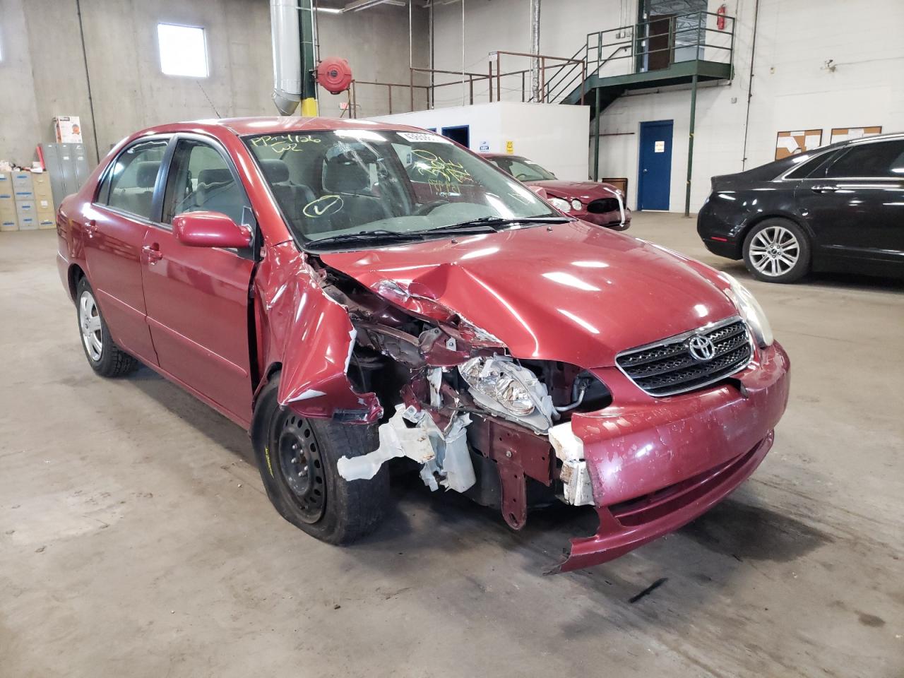 TOYOTA COROLLA CE 2008 with VIN 1NXBR32E08Z982766 - Photo from auction