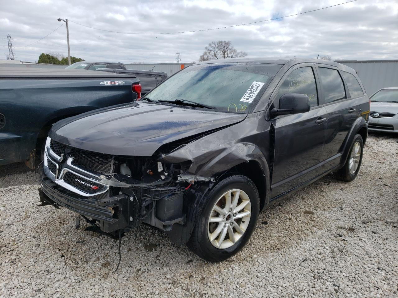 Photo 2 from auction – 2015 DODGE JOURNEY SE with VIN 3C4PDCAB2FT654868