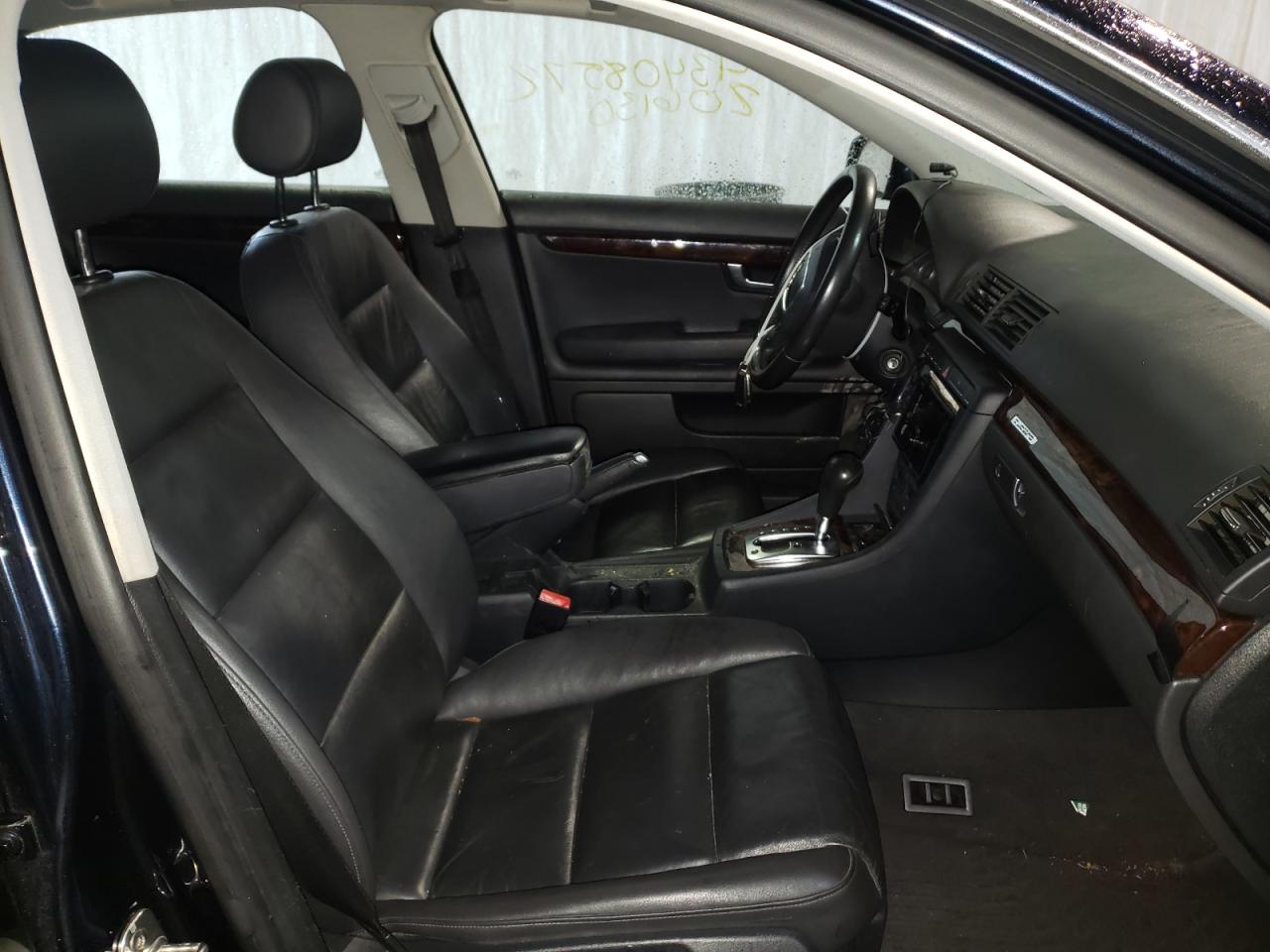 Foto 5 de la subasta – 2008 AUDI A4 2.0T QU con VIN WAUDF78E48A121786
