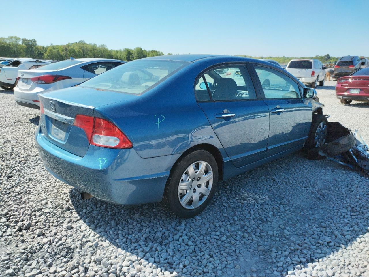 Photo 4 from auction – 2011 HONDA CIVIC LX with VIN 19XFA1F58BE047917